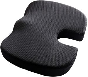 Black Mesh Coccyx Seat Cushion