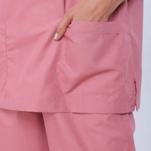 Veda V-neck Pink Women Scrub