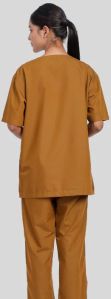 Veda V- Neck Desert Camel Women Scrub