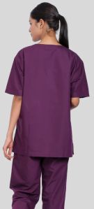 Plum Purple Women Medical Scrub