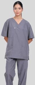 Sage Grey Women Medical Scrub