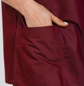 Veda V-Red Women Scrub