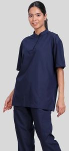 Midnight Blue Women Medical Scrub