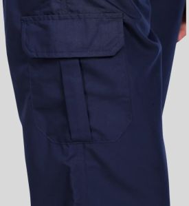 Collar Neck Blue Women Scrub