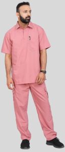 Cotton Blend Medical Scrub Men