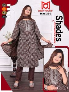 Embroidery Ladies cotton Kurti