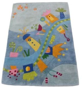 Children Home Decor Wool Tufted Carpet