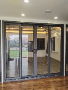 aluminum sliding door