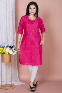 Ladies Pink Kurti