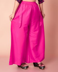 Ladies Pink Palazzo