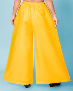 Ladies Yellow Palazzo