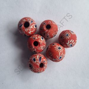 Round Glass Beads