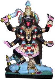 Marble Mahakali Statue