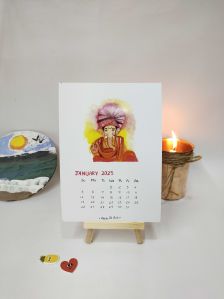 2025 Table Calendar Spiritual Theme