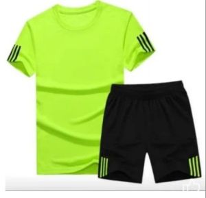 Mens T Shirt & Shorts Set
