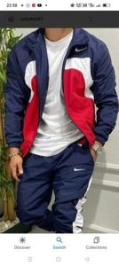 Mens Red Tracksuit