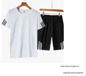 Mens T Shirt & Shorts Set