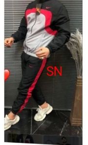 Mens Super Poly Sports Tracksuit
