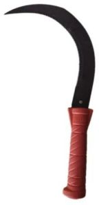 11 Inch Agricultural Plastic Red Hand Sickle