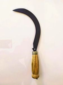 2mm Wooden Handle Grass Garden Sickle