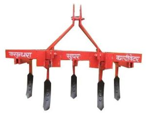 5 Tynes Mild Steel Spring Loaded Cultivator