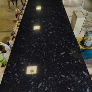 Carbon Black Granite Slab