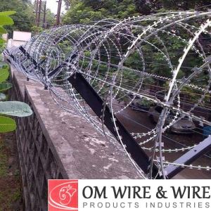 Galvanized Razor Blade Wire