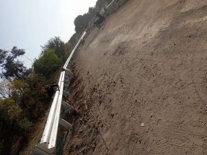 W Beam Crash Barrier
