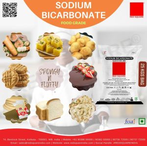 Sodium Bicarbonate Food Grade Red Square