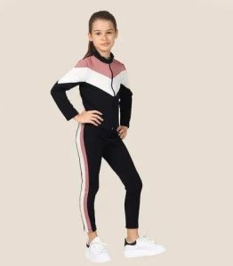 Girls Polyester Tracksuit