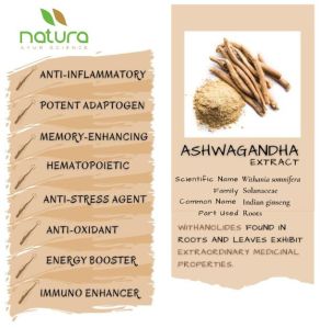 Natura Ayur  Ashwagandha Extract Powder