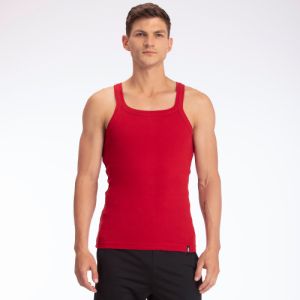 Cotton Plain Mens  Vest