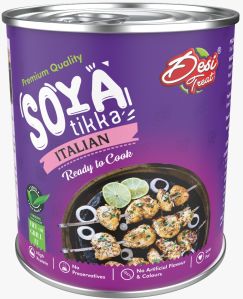 Soya Tikka with Italian