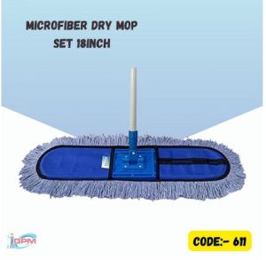 18 Inch Dry Microfiber Mop Set