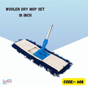 18 inch Wollon Microfiber Dry Mop Set