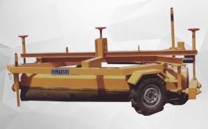 Road Broom with Dust Collector Machine