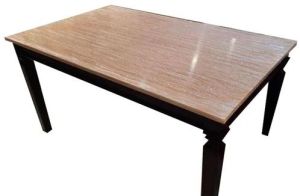 Brown Dining Acrylic Solid Surface Table