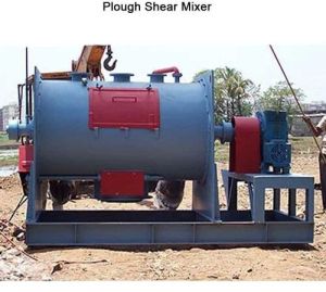 1000 Litre Stainless Steel Plough Shear Mixer