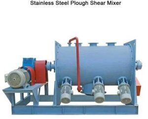 500 Litre Stainless Steel Plough Shear Mixer