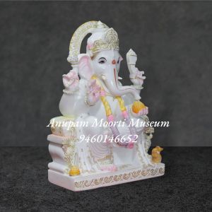 Ganesh Marble Statue
