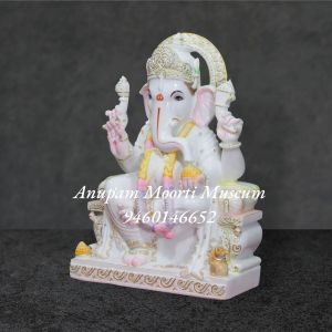 Ganesh Marble Statue