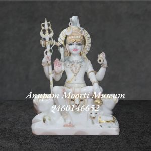 Marble Lord Shiva Statue