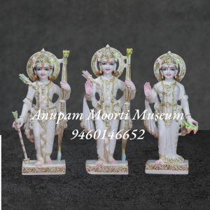 Marble RAM Darbar Statue