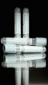 Blood Collection Flouride Tube with Double Safety Caps