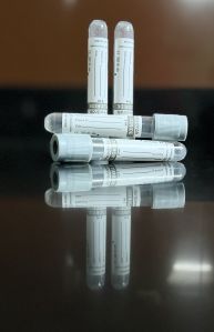 Blood Collection Flouride Tube with Double Safety Caps