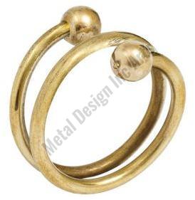 Gold Spiral Napkin Ring