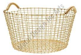 Gold Wire Basket