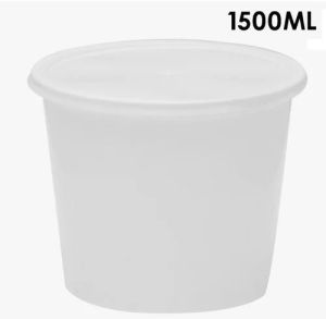 1500 ml Plastic Food Containers