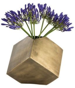 metal vase