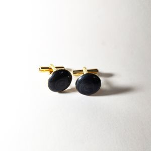 Purple Rose Cufflinks
